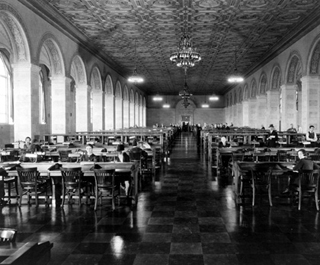 Photo of United States Department of Commerce research library. Photo of United States Department of Commerce research library.