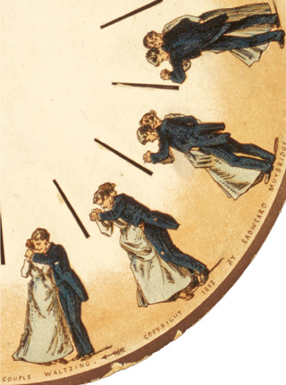 Series of illustrations of a woman and man dancing the waltz. Series of illustrations of a woman and man dancing the waltz.