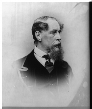 Charles Dickens portrait. Charles Dickens portrait.