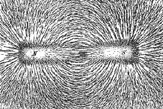A magnetic dipole. A magnetic dipole.