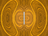 Radiation from a Quarter Wave Antenna.